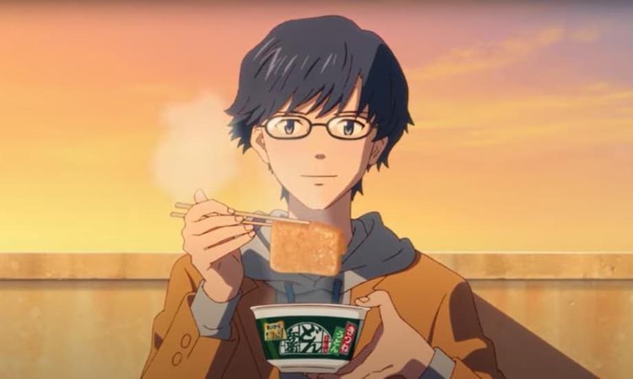 Nissin Cup Noodle Launches New Ad Featuring Kitsune Udon Anime