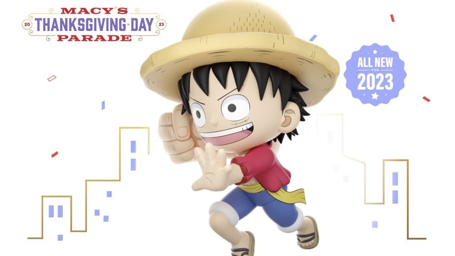 ONE PIECE Joins Historic MACY'S THANKSGIVING DAY PARADE