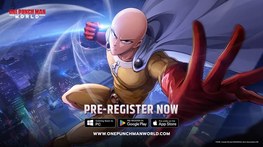 ONE PUNCH MAN Video Game Opens Mobile Pre-Registration