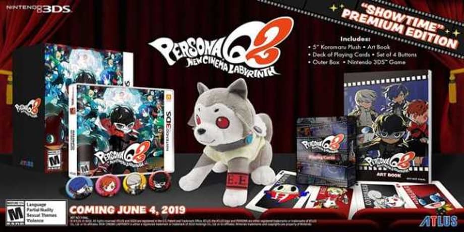 PERSONA Q2: NEW CINEMA LABYRINTH Shows New Trailer For western Release