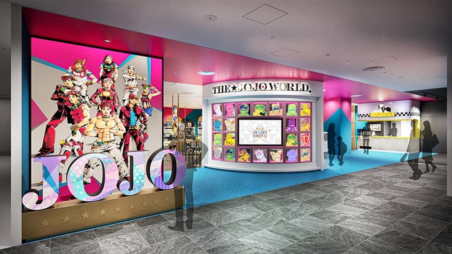 THE JOJO WORLD: The World's First JOJO'S BIZARRE ADVENTURE Shop Announces July Opening Date
