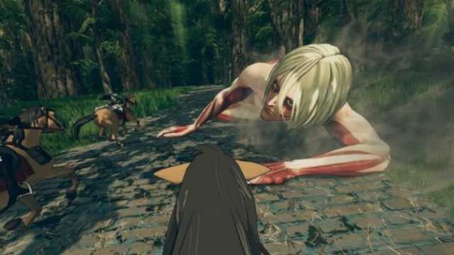 Time to capture the Female titan in ATTACK ON TITAN: THE HUMAN RACE