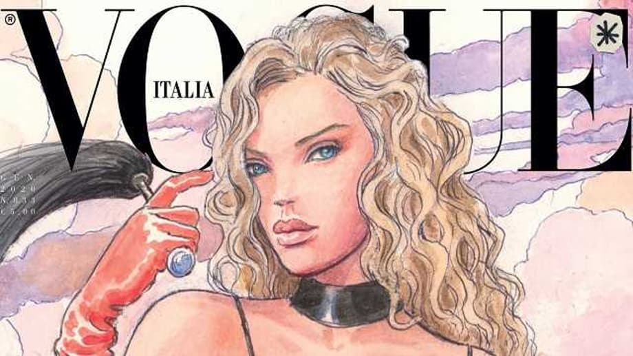 VOGUE ITALIA Enlists FINAL FANTASY Artist Yoshitaka Amano And More For January 2020 Issue