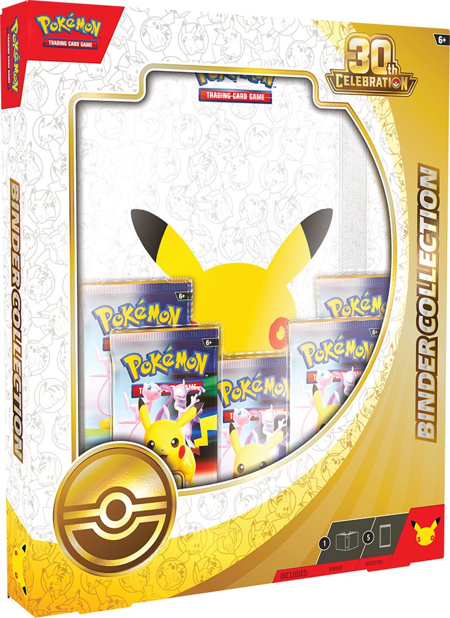 Pokemon TCG 30th Celebration Binder Collection