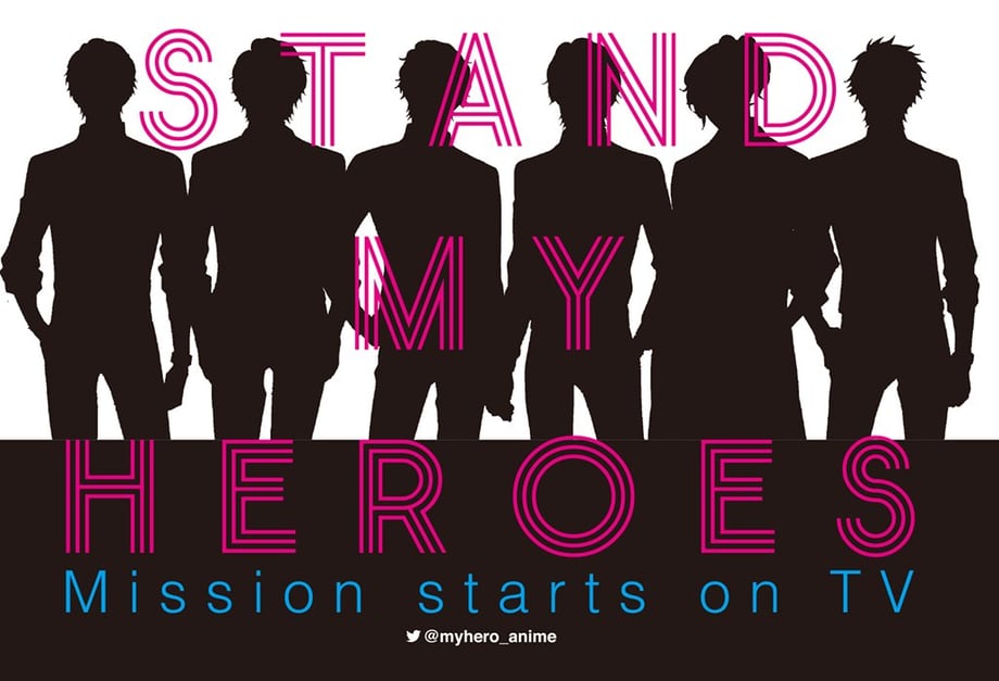 STAND MY HEROES Anime Series Reveals New Key Visuals