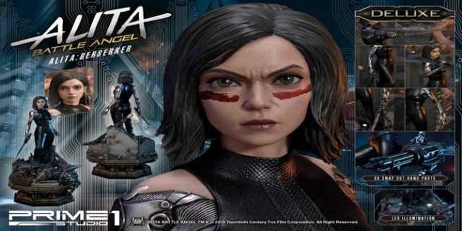 ALITA: BATTLE ANGEL Has A Brand New Statue From Prime 1 Studios!