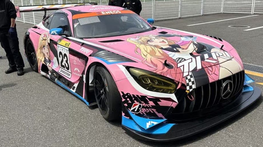 My Dress-Up Darling’s Main Girl Hit The Race Tracks On A Real Race Car Recently