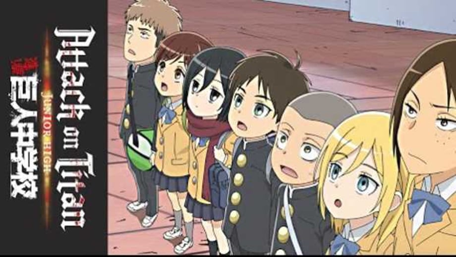 New ATTACK ON TITAN: JUNIOR HIGH "Attack from Above" Clip