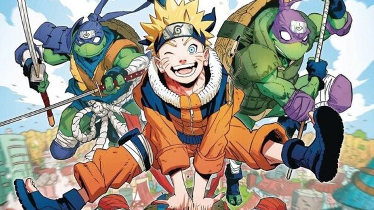 New NARUTO X TEENAGE MUTANT NINJA TURTLES Crossover Comic Teased For ...