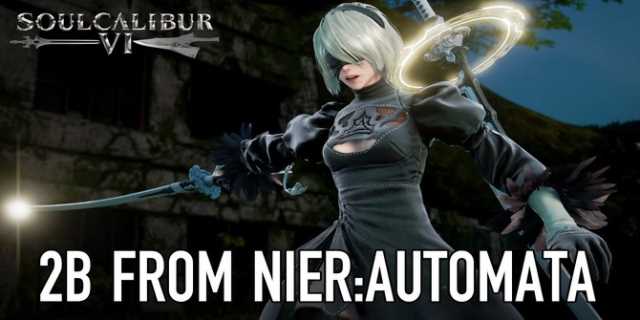 2B de Nier Automata em Soul Calibur VI