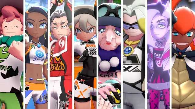 This Fantastic POKÉMON SWORD And SHIELD Fan Art Imagines Galar Gym Leaders For Every Type