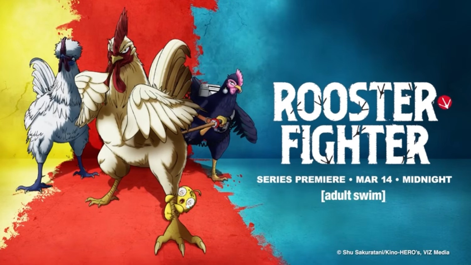 Viz Media and Adult Swim have dropped an English dub trailer for the Rooster Fighter anime. The anime is set to debut on Toonami March 14th this year.